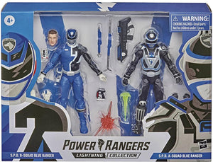 Power Rangers Lightning Collection Battle Pack: S.P.D. B-Squad Blue Ranger and S.P.D. A-Squad Blue Ranger