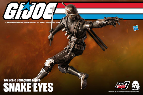 GI Joe Snake Eyes Threezero Sixth Scale Figure