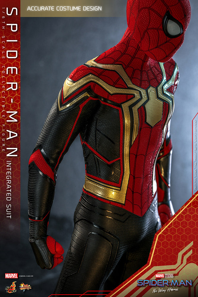 Spider-Man (Integrated Suit) Deluxe Version Sixth Scale Figure 