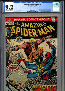 Amazing Spider-Man #126 CGC Graded 9.2